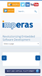Mobile Screenshot of imperas.com