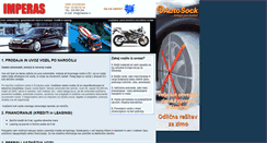 Desktop Screenshot of imperas.si